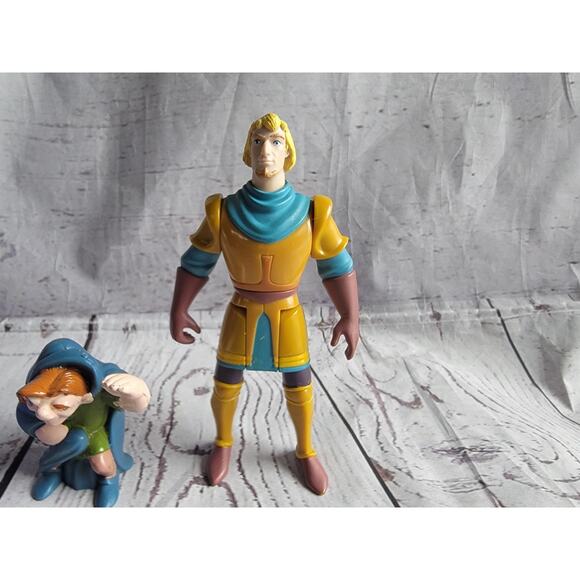 Disney Hunchback of Notre Dame Esmerelda Phoebus Quasimodo PVC Figures - Picture 2 of 7